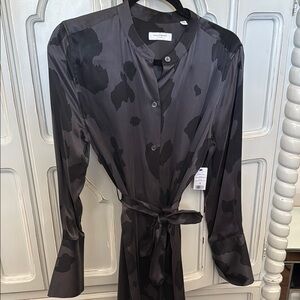 Equipment size medium black  and Gray Long Dress